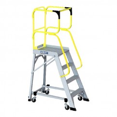 Bailey FS13875 - 3.1m 150kg MK3 Aluminum 4 Step Order Picking Platform